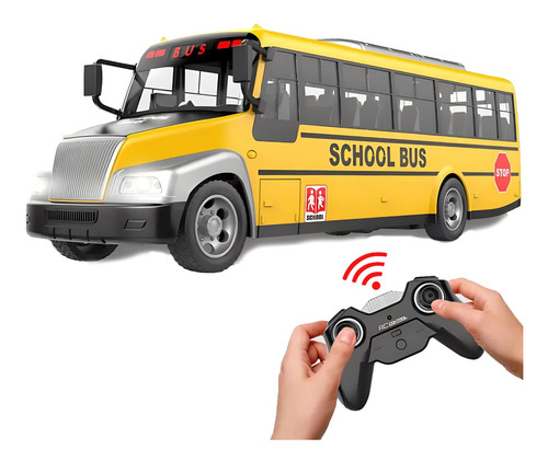 Liberty Imports Autobús Escolar Rc - Autobús De Juguete D.