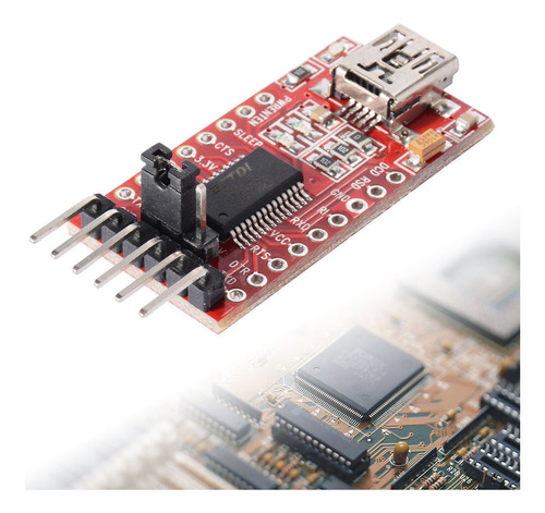 Usb Ttl Ft232rl Ftdi Módulo Convertidor Adaptador Serial P