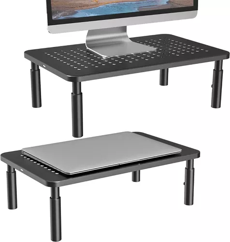 Base Soporte Para Monitor Portátil Pc Ajustable Ergonómico