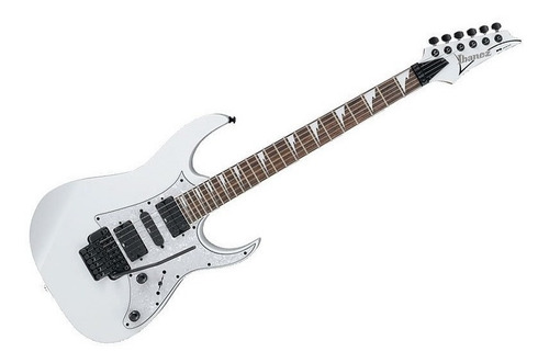 Guitarra eléctrica Ibanez RG Standard RG350DXZ de meranti white con diapasón de jatoba asado