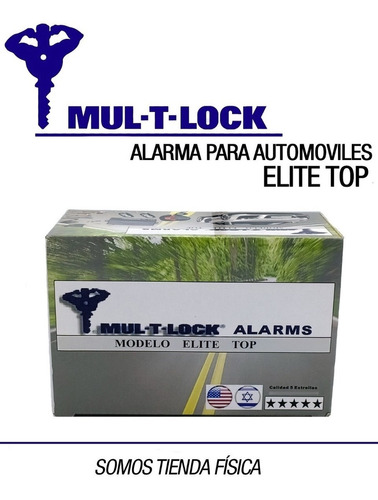 Alarma Para Vehículos Mul-t-lock Elite Top (sin Instalación)