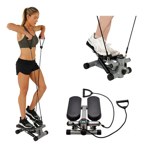 Mini Escaladora Con Ligas Fit Ejercicio Eliptica Resistencia