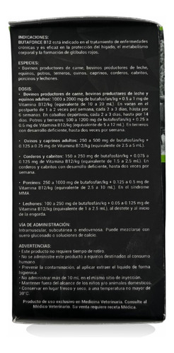 Butaforce B12 De 100 Ml Vitamina Inyectable