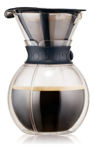 Bodum Cafetera De Doble Pared, 6.4 X 5.9 X 8.7 In, Transpar.