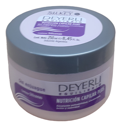 Silkey Deyerli Nutricion Capilar Plus Crema Peinar X 250ml