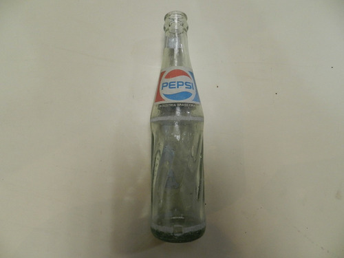 Decoração Coleção Garrafa Antiga Refrigerante Pepsi De 1984