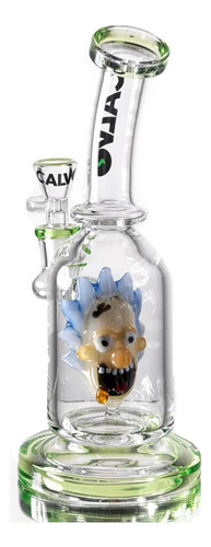 Calvo Glass Bong Rick & Morty 24cm 