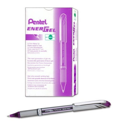 Bolígrafos De Tinta De Ge Pentel Energel Nv Gel Ink Pen, (0.