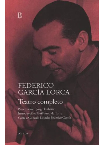 Teatro Completo- García Lorca- Libro- Losada.