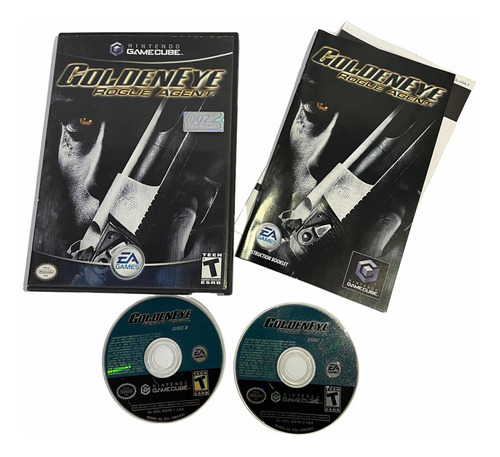 Goldeneye Rogue Agent 2 Discos - Jogo Nintendo Gamecube 24