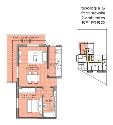 Imagen 11 de 14 de Departamentos De 1 Y 2 Ambientes Muy Amplios A Estrenar
