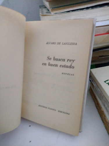 Se Busca Rey En Buen Estado Álvaro De Laiglesia S16 (Usado)