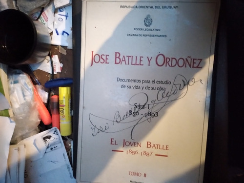 J.batlle Y Ordoñez.serie I Tomo 2. El Joven Batlle 1886-1887