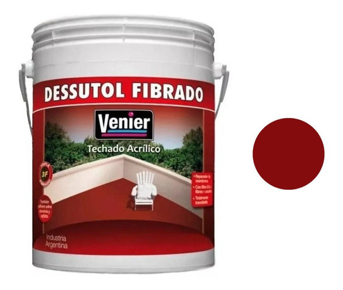 Dessutol Triple Fibrado Techos Acrilico Impermeabili X 10kg