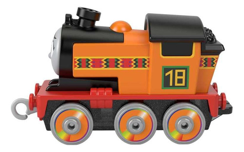 Thomas And Friends Metal Engine Modelos Fisher-price Color Naranja Personaje Nia