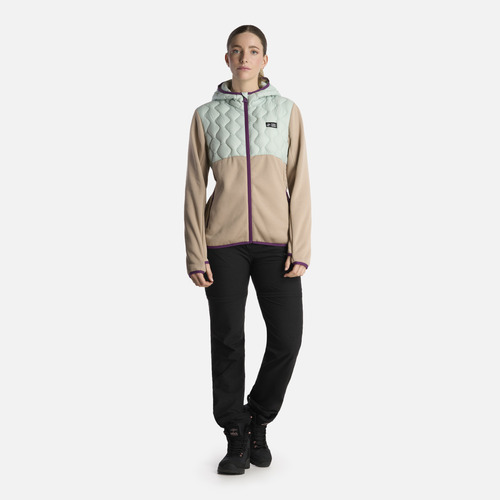 Chaqueta Mujer Altiplano Gris Claro Haka Honu
