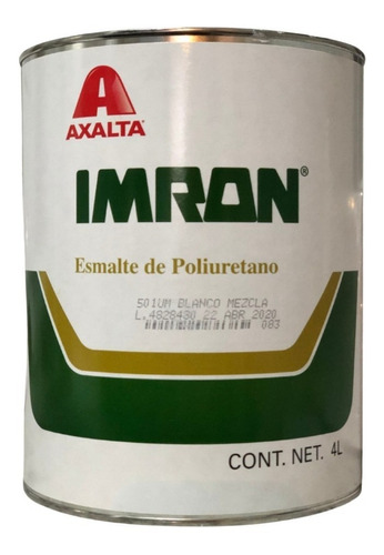 Axalta 505um  Esmalte De Poliuretano Imron Mezcla 4 Lt Kit