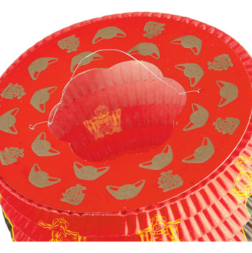 Mygift Linternas Chinas Rojas Tradicionales De 8 Pulgadas, D