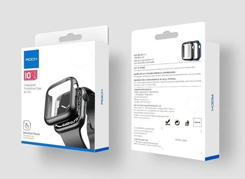 Capa Vidro Temperado P/ Apple Watch Serie 7 41mm E 45mm Rock
