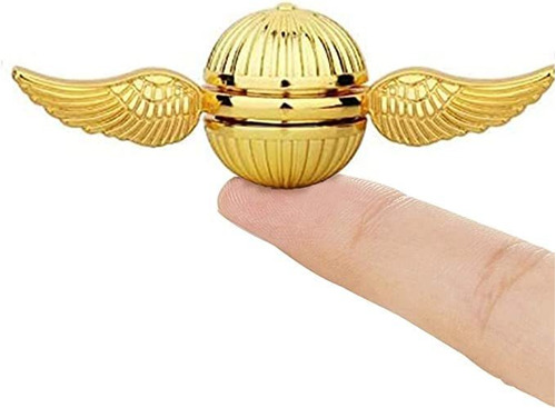 Gold Fidget Spinner Magic Power Orb Adhd Anxiety Toys Stres.