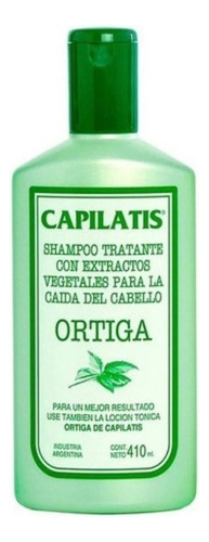 Capilatis Shampoo Tratante Ortiga Anti Caída Cabello X410 Ml