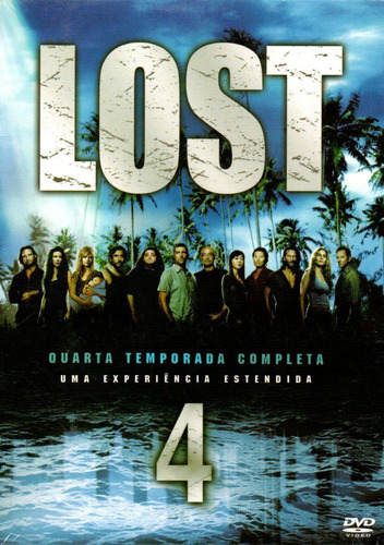 Lost 4 - Temporada 4 Em Dvd - Walt Disney (sonopress)