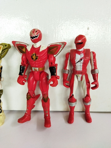 Power Rangers Bandai Figura Toy Coleccion 5 Pz Muñeco (Usado)