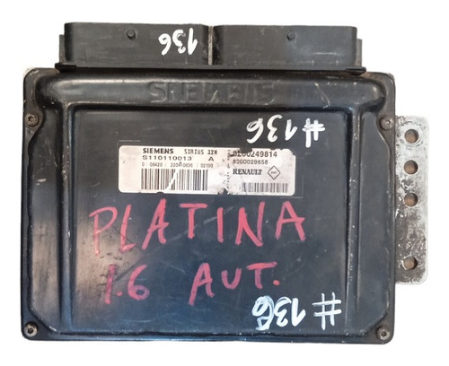 Computadora Renault Clio S110110013 02-10 Original #136 (Usado)