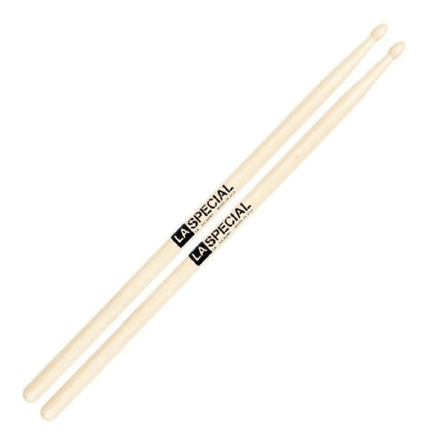 Imagen 2 de 5 de Palillos La Special By Promark 5a Punta Madera La5aw Bateria
