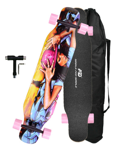 Skate Longboard 42'' Dancing Cruising Downhill - Girl