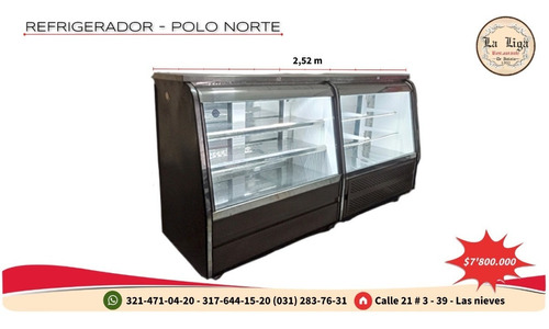 Refrigerador Horizontal - Polo Norte - 4 Puertas