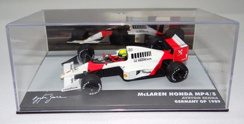 Lendas Brasileiras Mclaren Honda Mp4/5 Ayrton Senna 1/43