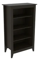 Comprar Librero Bajo Essential Armable 4 Espacios Color Chocolate