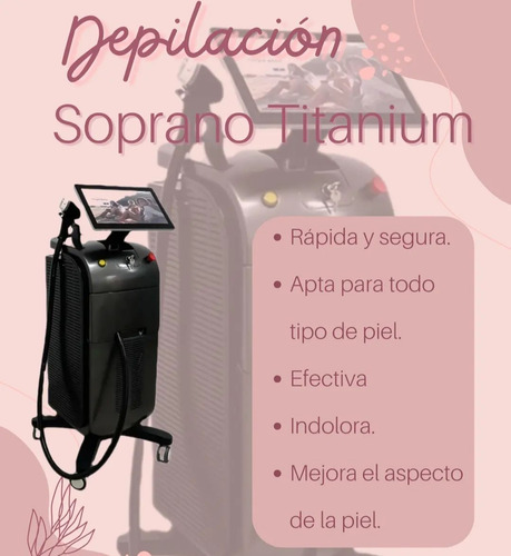 Alquilo Equipo De Depilación A Láser Soprano Titanium 