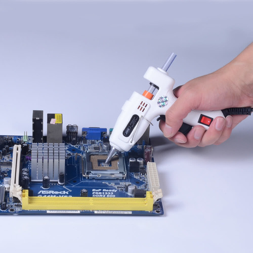Pistola De Pegamento Termofusible Profesional De Alta Temper
