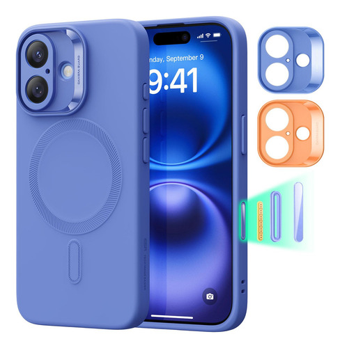 Funda De Teléfono Er For iPhone 16 Con Magsafe, A Prueba De