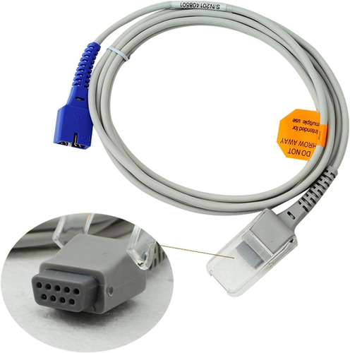 Extension Sensor Cable Spo2 Saturacion Oximetria Nonin .