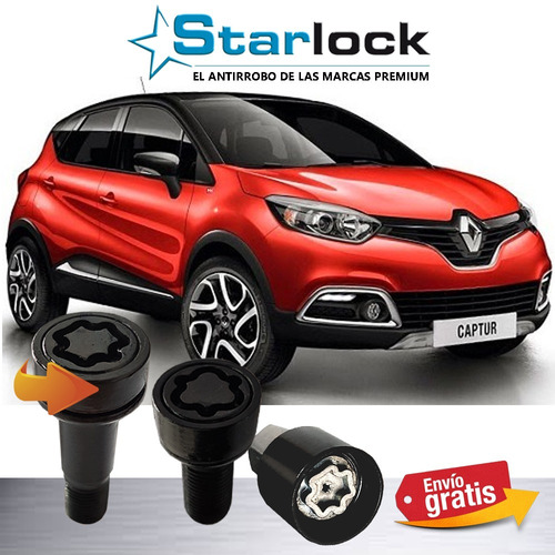 Tuercas Renault Captur Intens Starlock Envio Gratis