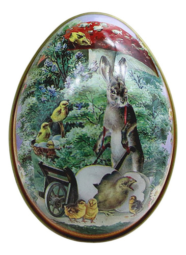 Caja De Hierro F Conejos De Pascua Huevos De Pascua Caja De