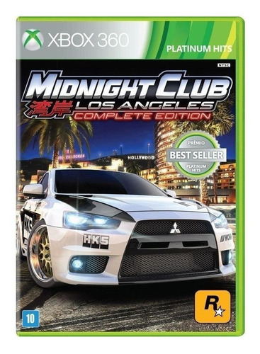 Midnight Club: Los Angeles  Complete Edition Rockstar Games Xbox 360 Físico