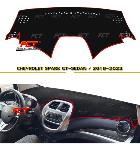 Cubre Tablero Premium/ Chevrolet Spark Gt- Sedan / 2021 2022