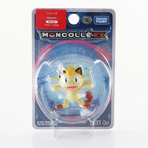 Meowth Pokemon Moncolle-ex Takara Tomy Ms-48