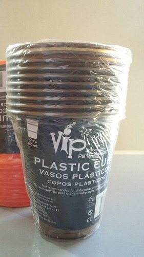 Imagen 2 de 3 de Vasos Platicos Para Fiesta Colores