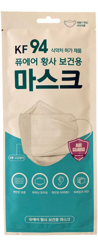 Cubrebocas Kf94 Coreano Original De Alta Proteccion (8pz)