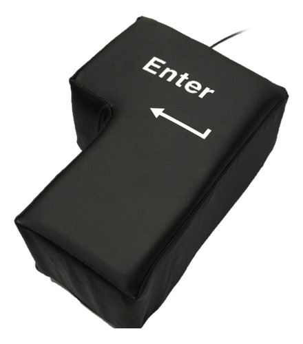 Cojín Usb Big Enter Key Para Aliviar El Estrés Para