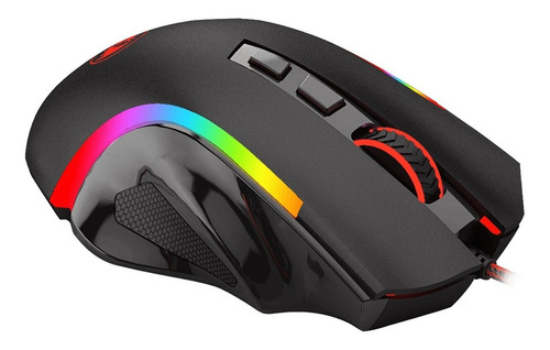 Mouse gamer de juego Redragon Griffin M607 negro