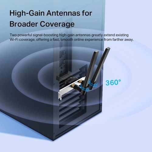 Tp-link Archer Tx55e Ax3000 Dual Band Wi-fi 6 Bluetooth