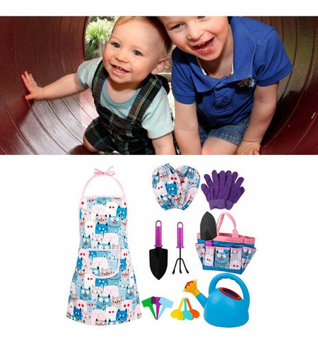Juego De Herramientas De Jardín For Niños Juguetes Para