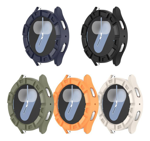 Funda Protectora De Reloj Tpu Azul Medianoche Para Samsung G
