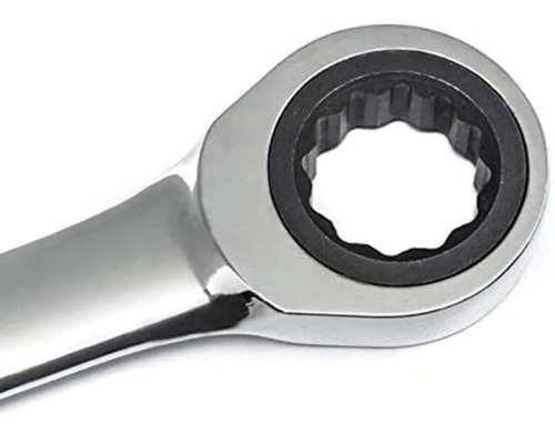 Llave 17 Mm Combinada Con Matraca Urrea Modelo 1217mcm